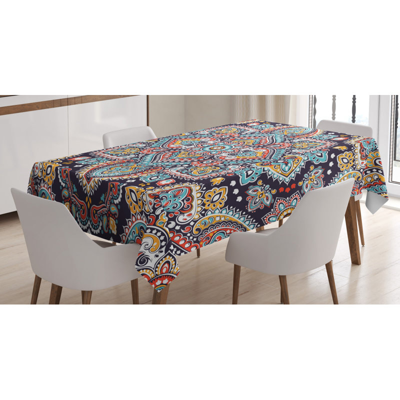 Damask Tablecloth, 70" L x 52" W