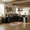 Îlot de cuisine d'extérieur en cèdre avec évier et plateau en acier inoxydable - 100% bois massif, résistant aux intempéries, aménagement personnalisable
