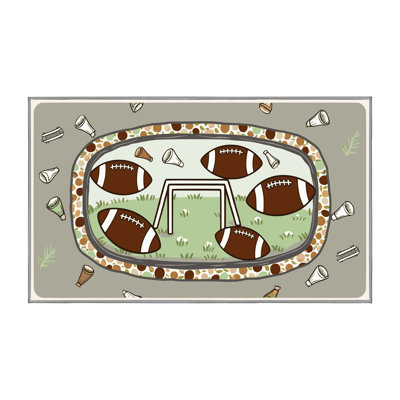 Tapis de football pour enfants Zoomie