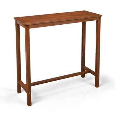 Patio Fir Wood Bar Table by Winado