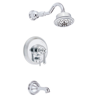 Opulence Diverter Thermostatic Tub and Shower Faucet