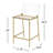 Basak Counter Stool with Steel Frame-664563722