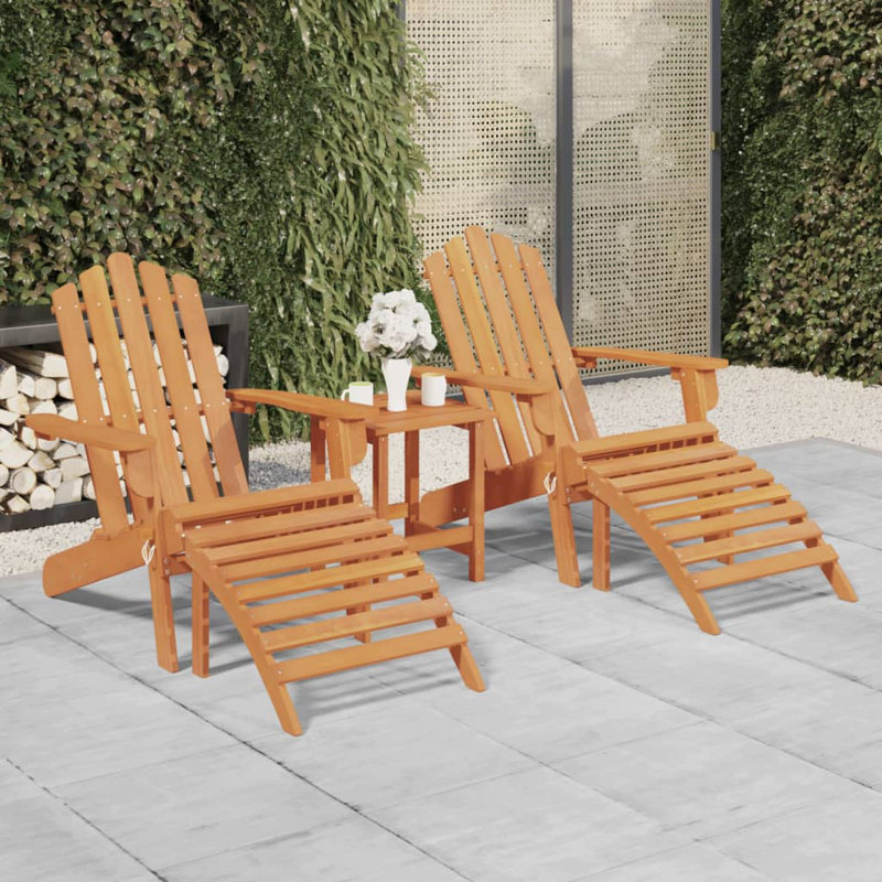 Outdoor Adirondack Set