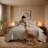 Floral Embossed Microfiber Quilted Bedspread Set-124308874-124308868