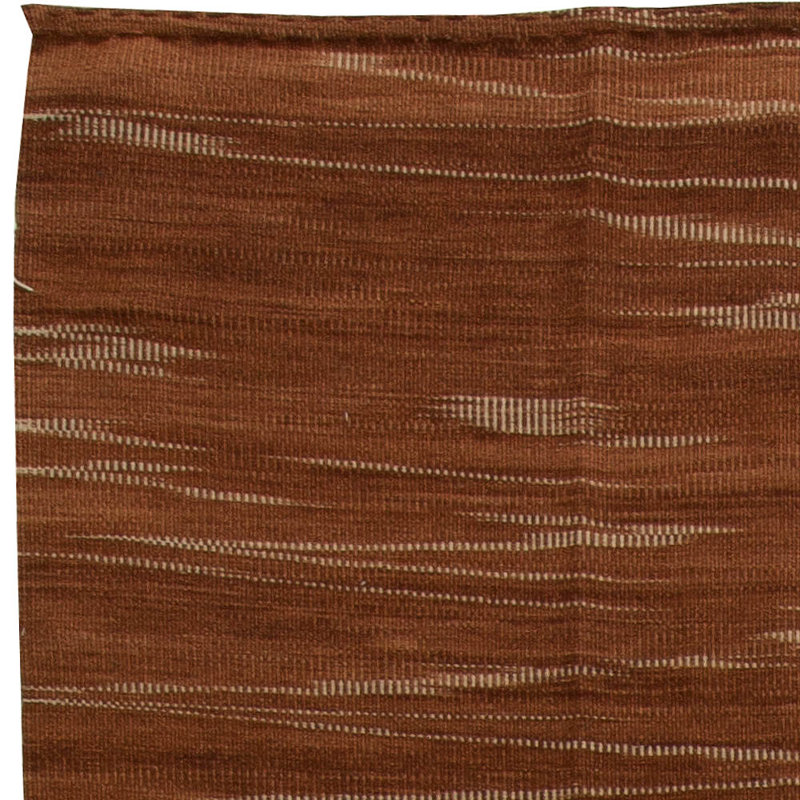 Tapis turc beige / brun moderne 10 pi 2 po x 13 pi Honaz