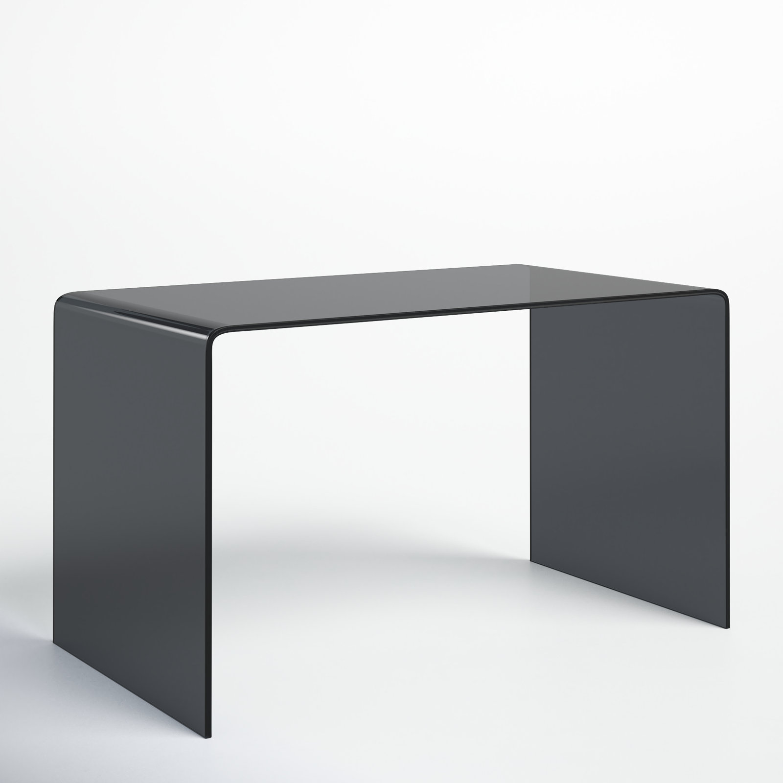 Writing Desk, Dark Gray, 29" H x 50" W x 27.5" D