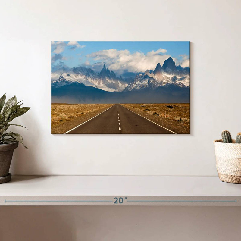 Mehar Road à El Chalten Village, H 8 po x l 12 po