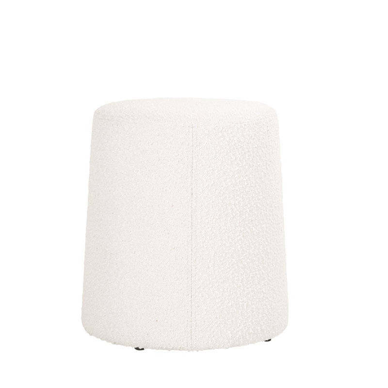 Carollo - Boucle crème, Tissu bouclé crème