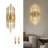 Dajuan Gold Iron Wall Sconce