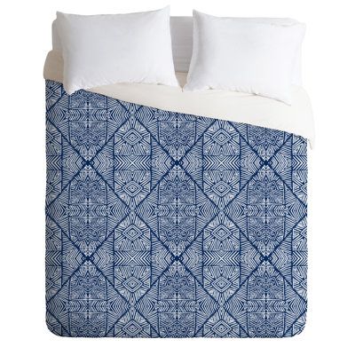 Polyester Geometric Shapes Duvet Cover