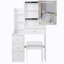 Table de coiffeuse avec tabouret rembourré Ray-170439686