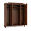 Armoire penderie 100% bois massif 4 portes Kyle-70062849