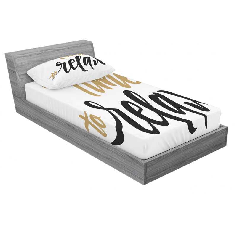 Microfiber Sheet Set, Twin XL Sheet Set with Fitted Sheet