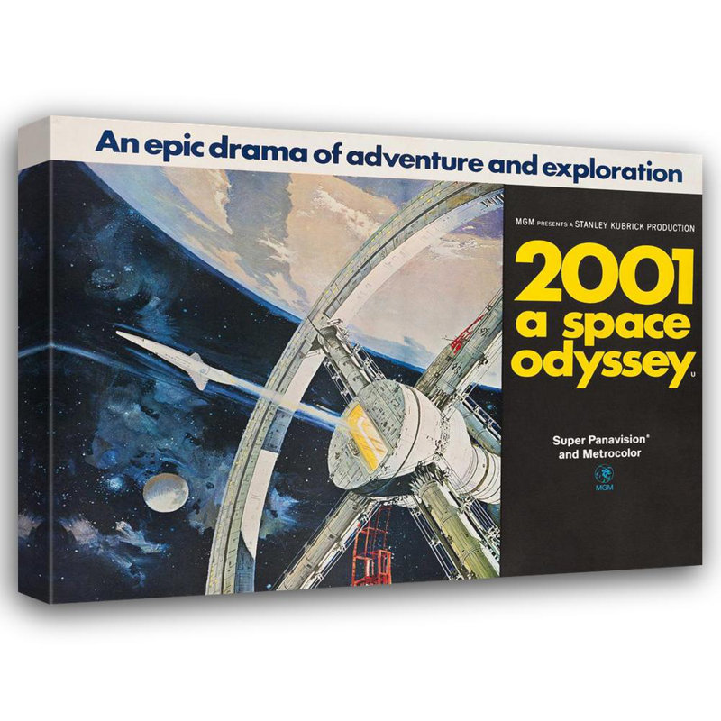 2001 Odyssée de l'espace, H 18 po x l 24 po