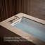 Bec de baignoire occasionnel à fixation sur le comptoir avec conception droite-91905358