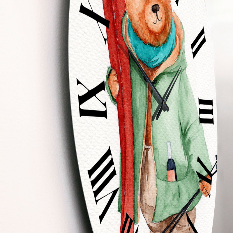 Horloge murale pour enfants, Moyen