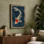 Drifting Koi Japandi - Wrapped Canvas-1147631887-1147631923