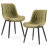 Modern Dining Chairs Faux Leather Upholstered Kitchen Chairs Side Chair With Metal Legs-117655432