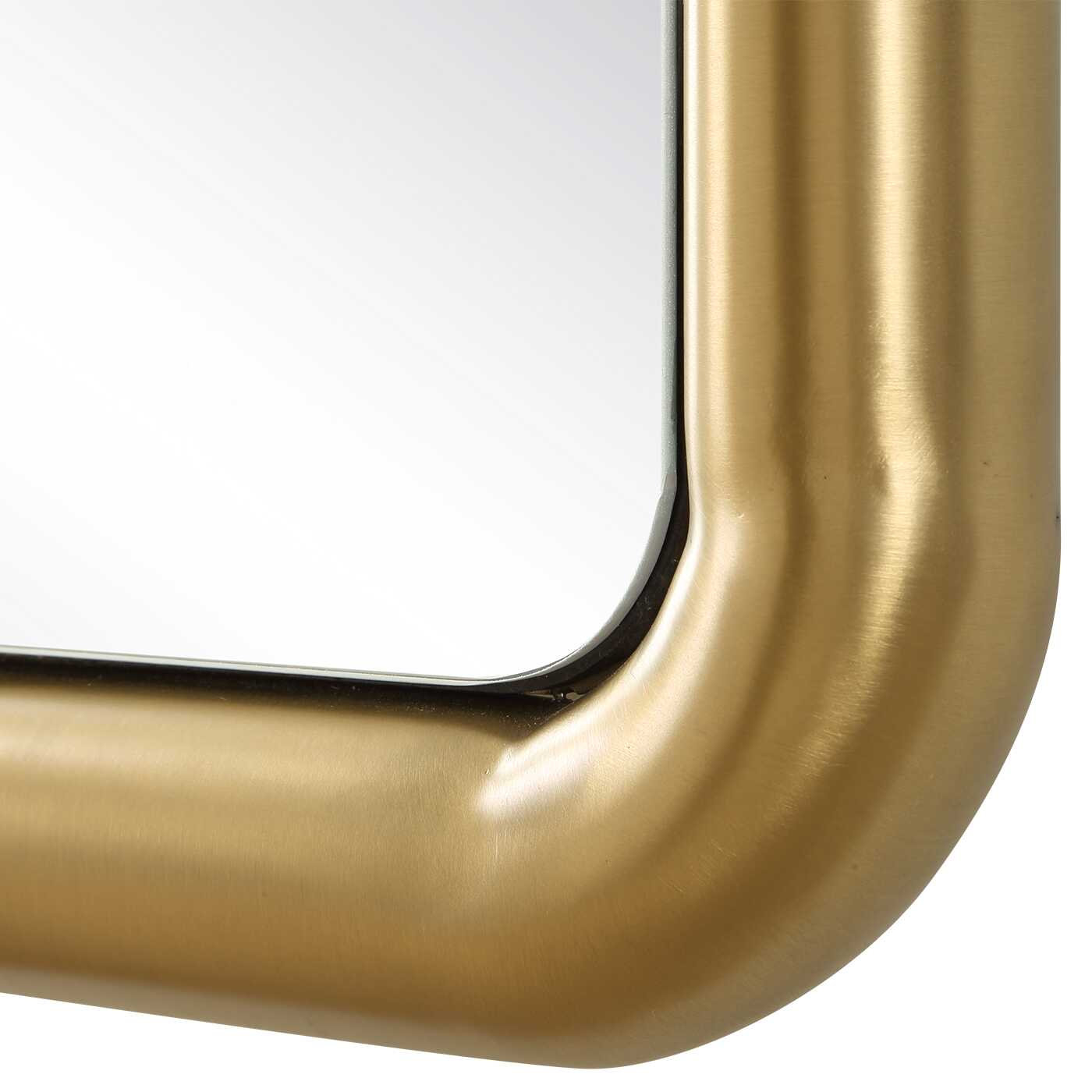 Kittrell 29" Stainless Steel Accent Mirror