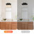 Edgware 2-Light Dimmable Wooden Bathroom Vanity Light with Clear Glass Shade-234687277