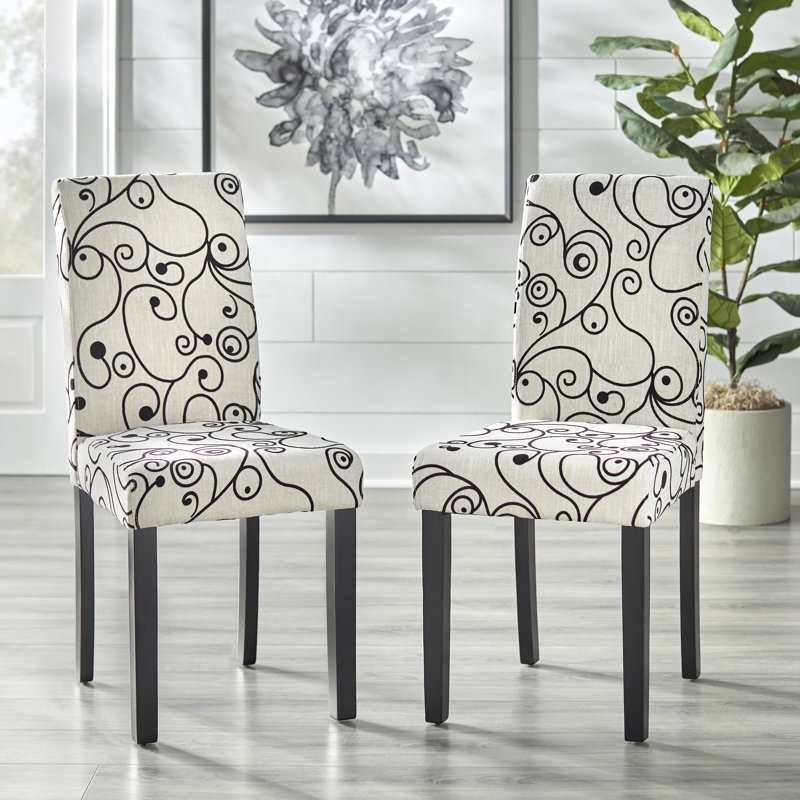 Neva 18'' H Upholstered Parsons Chair