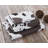 Cow Hide Print Western Rustic Farmhouse Themed Decorative Cozy Sheet and Pillowcase Set-1692747215