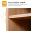Pavlik 35" Free Standing Storage Cabinet Entryway Organizer Closet w/ Adjustable Shelf