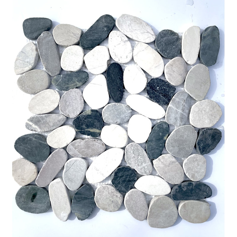 Carreau de mosaïque en pierre naturelle 12 po x 12 po