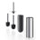 Gealuna 15.7in. H Free Standing Toilet Brush and Holder
