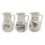 Ensemble de 3 vases de table en porcelaine 22 "3 pièces Ocean City-24388915
