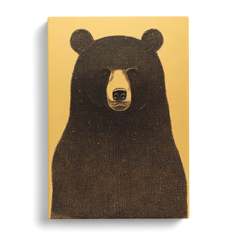 CAN-V0523-209X Bear Fantasy - Wrapped Canvas Print, 50cm H x 35cm W