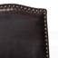 26.25" Upholstered Counter Height Barstools with Nailhead Trim