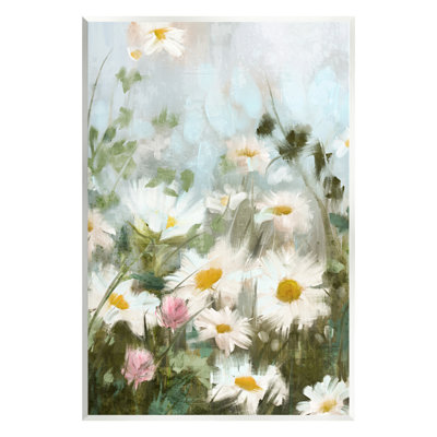 Stupell Industries Wild Daisies Blooming Meadow Wall Plaque Art By Nina Blue-au-730