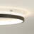 Deontee Modern Dimmable LED Flush Mount Ceiling Light With Remote Control (Set of 2)-116572899-116572897