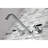 Kingston Brass Kaiser Two-Handle 3-Hole Wall Mount Roman Tub Faucet-45018091