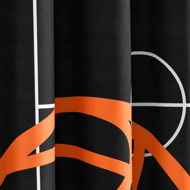 Basketball Game Throw, 72" H x 72" W