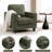 Mid-Century Accent Chairs Featuring Wide Backrest-311153058