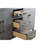 60'' Single Bathroom Vanity with Engineered Marble Top-94811335-94811336