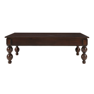 Rectangular Wooden Coffee Table with Storage Drawer by DELTA FURNITURE