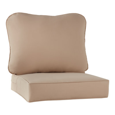 Ensemble de coussins de siège d'extérieur 2 pièces