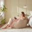 Pouf moderne en fausse fourrure pour le salon et la chambre-222424843-202682716
