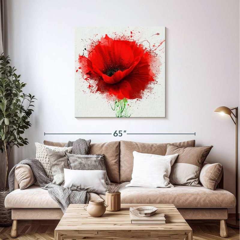 Harnek Red Poppy Splash