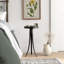 Kade Monique Large Pedestal Side Table