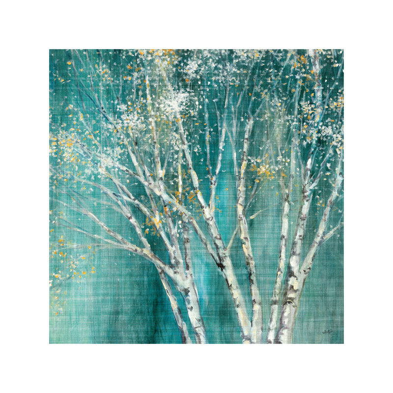 Blue Birch 1 Piece Wrapped Canvas Painting, 66.04 cm H x 66.04 cm W x 1.91 cm D