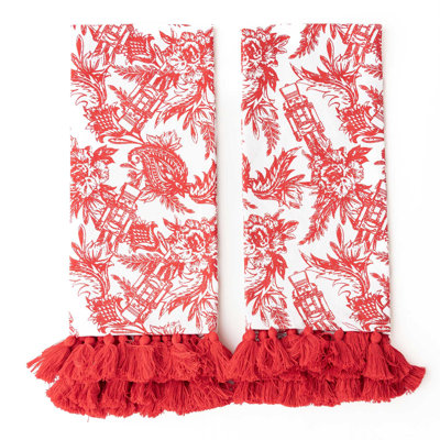 Ensemble de serviettes de cuisine casse-noisette