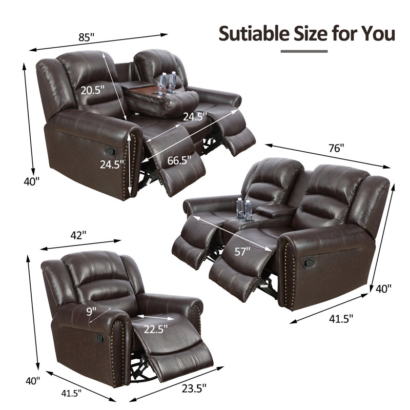Fauteuil inclinable manuel Sophie