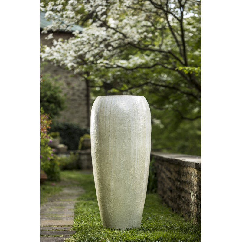 Marisol Handmade Ceramic Planter, Antique Pearl