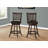 Marquis Bar Stool, Swivel, Bar Height, Wood, Pu Leather Look, Transitional-1510190410-1510190411-1510190408