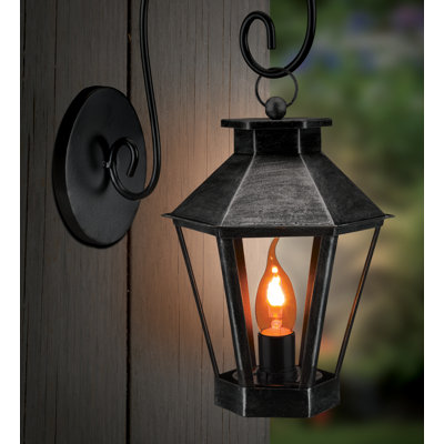 11.5'' Solar Powered Outdoor Lantern