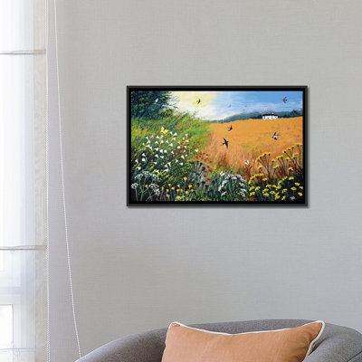 " Harvest Swallows " by Jo Grundy